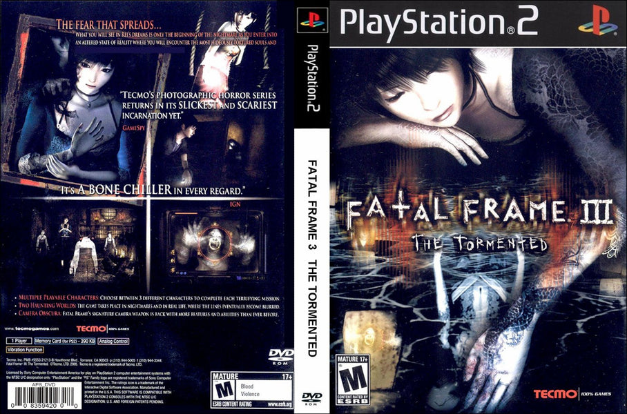 Fatal Frame III, Gallop Racer, and More Rare Playstation 2 Games